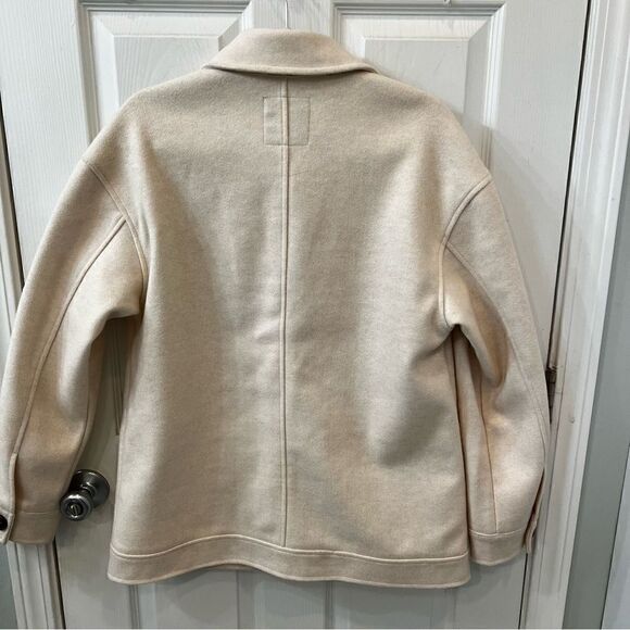 Bagatelle Collection Utility coat with 4 pockets in cream- NWOT - Picture 4 of 11